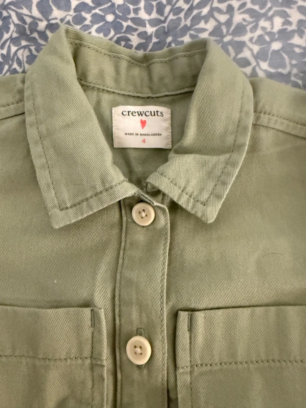 Crewcuts Re-Imagined by J. Crew Shirt Dress Size 4
